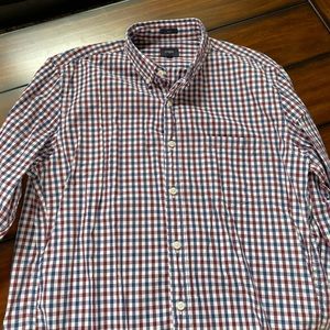J.Crew Gingham Button Down